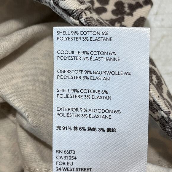 Free People Skirt Womens 0 Cheetah Print Club Party Short Mini Stretch - Picture 5 of 10